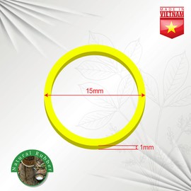 Beauty Town 1000 Pcs Rubber Bands Hair Band Soft Elastic Hair Accessories Braids Mini Hair Ties Stretchy Hair Ties No Damage Rubber Bands for Hair (4-Packs) (Yellow)