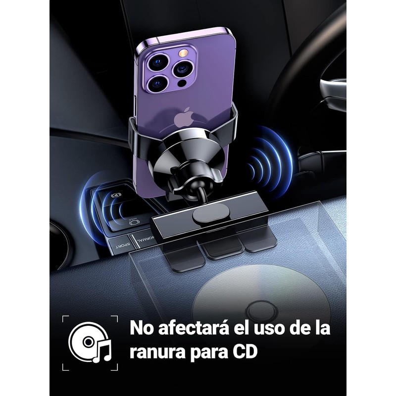 UGREEN Soporte Celular Auto para Ranura CD