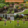 Solar Animal Repeller for Lawns and Gardens - Double-Sided Solar