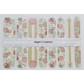 Birds Leaves Nail Polish Wraps - Nail Polish Strips