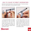 Starrett Outside Micrometer with One-Piece Spindle, Satin Chrome Finish and