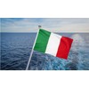 Italy Flag,3Ply 220D Nylon Boat Flags 12X18 inch, Double Sided