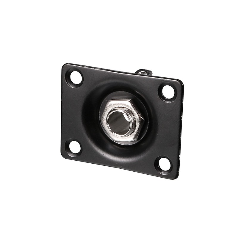 sourcing map 1/4 Inch 6.35mm Guitar Mono Output Jack Plate