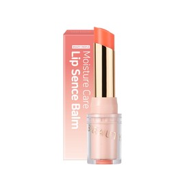 BEAUTY PEOPLE Moisture Care Lip Essence Balm Deep Hydration and Gentle Exfoliation for Smooth, Naturally Tinted Lips (Coral, 0.17 Fl Oz)
