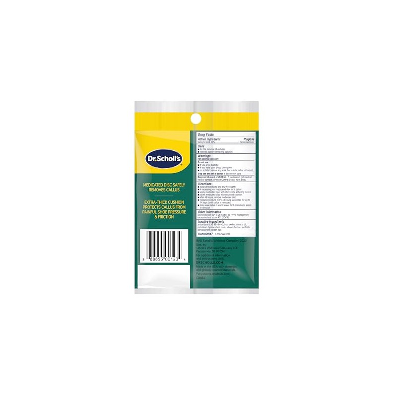 Dr. Scholl's Extra Callus Removers, Extra Thick Pads, 4 CT