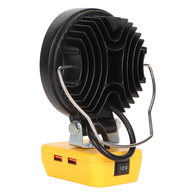 LED Work Light 27W Round Dual Level Adjustable Aluminum Housing