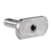 Walmeck 6Pcs Kayak Rails Screws Bolts Hardware Parts for Kayak