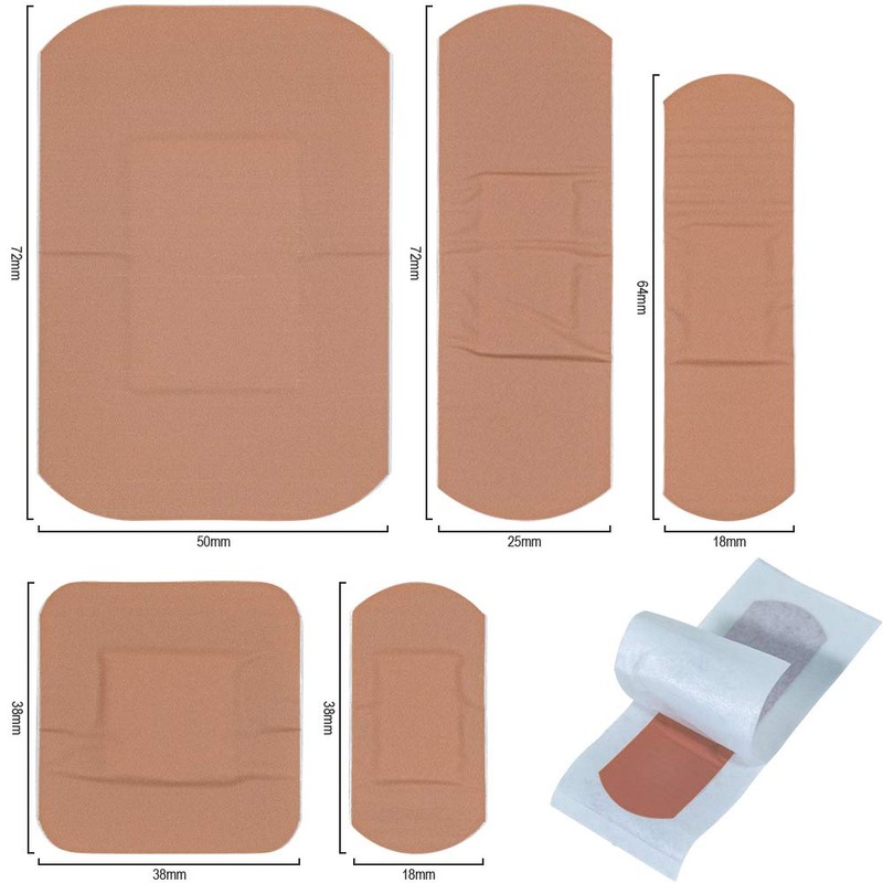 Safety First Aid Group HypaPlast Pink Washproof, Assorted (100) Sterile