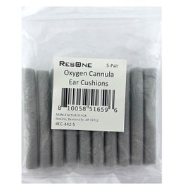 Ear Cushions for Oxygen Accessories - 5-Pair Foam Ear Cushions for Oxygen Tubing, Nasal Cannula Ear Cushions to Prevent Chafing and Soreness with Oxygen Cannula Accessories and Surgical Masks