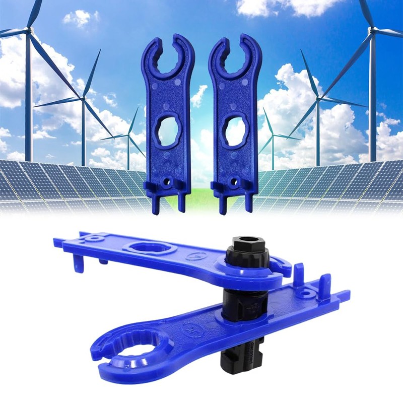 MC4 Spanners,2PCS Solar Spanner Set,MC4 Keys,MC4 Tool,Solar Connector Disconnect Tool,Solar