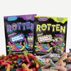 Rotten Gummy Worms, 8-Pack (1.8 oz Single-Serve Bags) - Size: