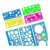 Universo en Linea Kit 9 Reglas Y Plantillas Escolares Para