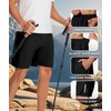 Boyzn Men's 2 Pack 5" Outdoor Hiking Shorts Quick Drying