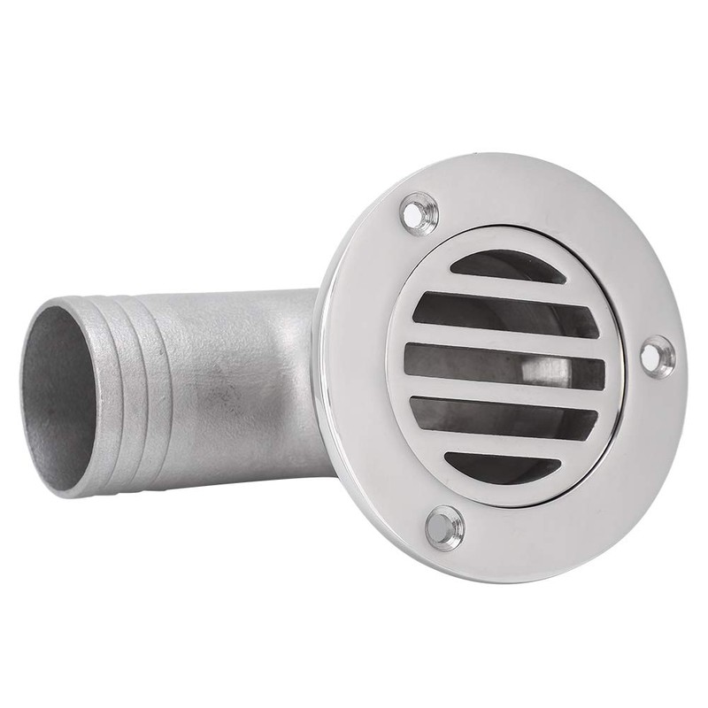 EIMSOAH Boat Bend Floor Drain,316 Stainless Steel Deck Drain Boat