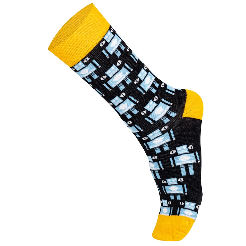 Mysocks Mens Animal Print Design Socks - 35-39