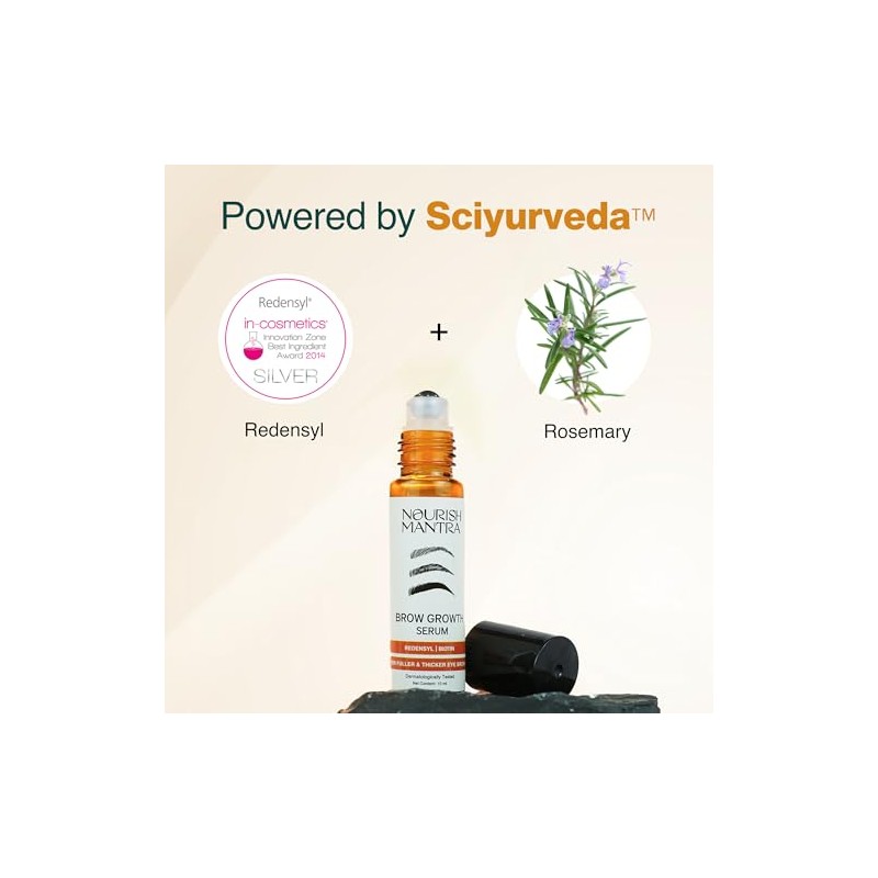 NOURISH MANTRA Lingtoolator ra - Brow Growth Serum Formulated with