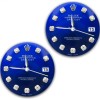 Plastic Waffles Set of 2 Luxury Watch Face's #2 Slipmat
