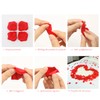enttgo 1000 Pieces Artificial Silk Rose Petals Flower Decoration Wedding