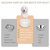SPUNKYJUNKY Ceramic Dog Bowl Feeding Bowl Cat Bowl for Cats