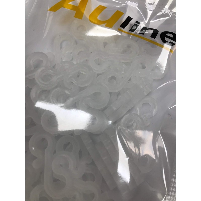 50 x Auline Gutter Hanging Hooks for Christmas Decoration Outside