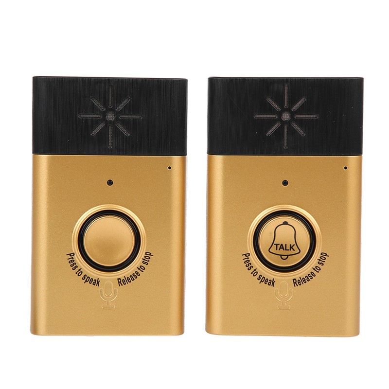 Wireless Intercom Doorbell Dual Voice Smart Bell 2‑Way Talk Home