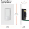 Lutron Maestro LED+ Motion Sensor/Dimmer Switch | 150W LED |