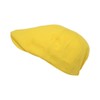 WITHMOONS Simple Newsboy Hat Flat Cap SL3026, Yellow, Medium