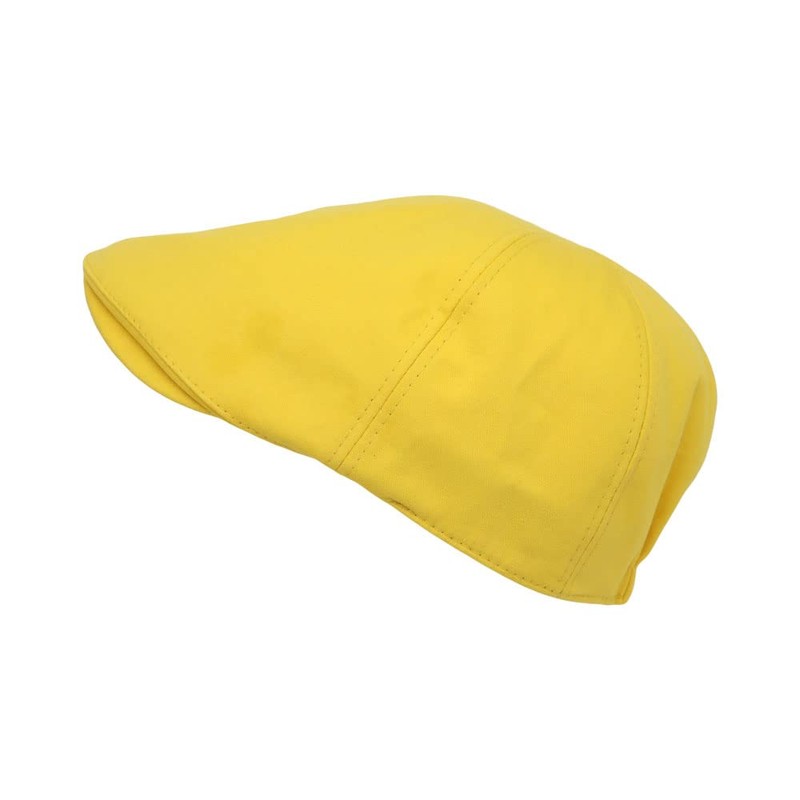 WITHMOONS Simple Newsboy Hat Flat Cap SL3026, Yellow, Medium