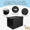 Deblue Heavy-Duty Dog Crate Cover, Privacy Pet Kennel Cover Universal