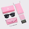 DUCO 1230 Women's Sunglasses, UV Protection, Round Sunglasses, UV 400,
