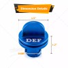 WSAYS Magnetic Diesel Fuel Cap+DEF Cap For 19-24 21 2022