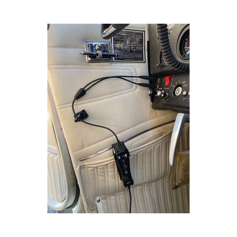 Affordable-Aviation.com ANR HEADSET CONTROLLER HOLDER with Clip
