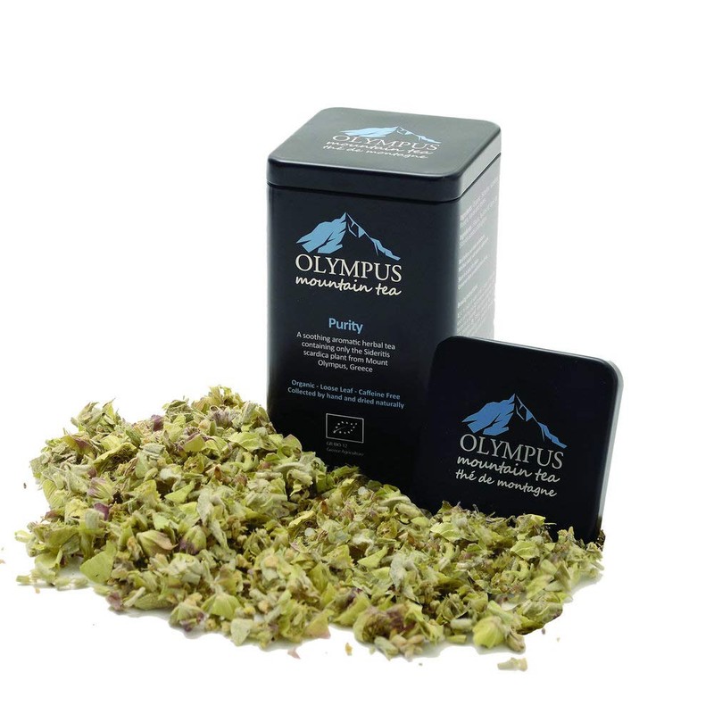 Organic Greek Mountain Tea, Purity - OLYMPUS Mountain Herbs. 100%