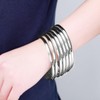Women's Set of 7 Bracelet Cuff Punk Bracelet Bangle 18K