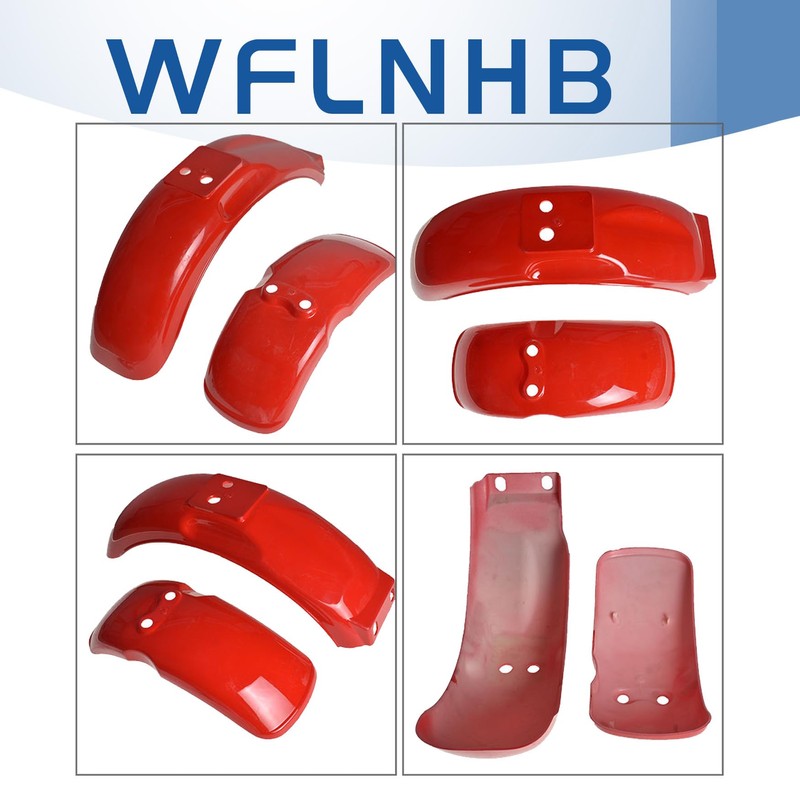 WFLNHB Plastic Body Front Rear Mudguard Replacement for Honda Z50