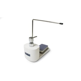 Kitchen Soap Dispenser, Kitchen Sink Organiser With Sponge Holder Tray & Dish Cloth Holder, Chrome-Finished Soap Dispenser Pump, 3 in 1, Refillable, Ideal For Home, Hotels & Restaurants, White...