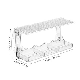 GANAZONO Clear Window Bird Feeder Sturdy Outdoor Feeding Station Suction to Clean Rainproof Design for Bird Watching Outside