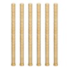 PATIKIL 350 Grain Archery Arrow Brass Insert, 6 Packs Insert