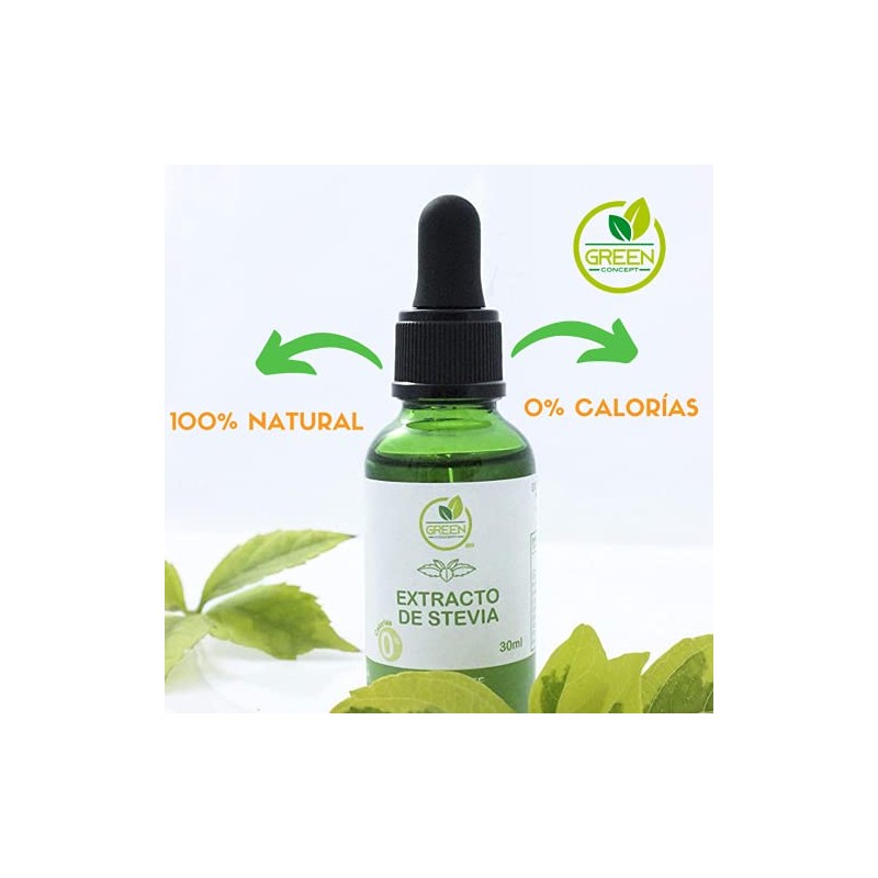 Green Concept Kit Stevia Líquida 100% Natural de 280 ml