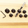 Woodriver Drill Bit Stop Collars 7-Piece Set