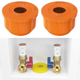 YMS Washing Machine Drain Outlet Plug, Silicone Sealing Plug for 1" ~ 1 1/2" Inlet Pipe, Durable & Easy to Install, Sewer Seal Coupler for Washing Machine Box (2.3" Outlet)