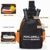 SUKRY Pickleball Bag Lightweight Sling Backpack for Men and Women