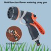 4Pcs Garden Hose Nozzle Sprayer High Pressure Water Gun with
