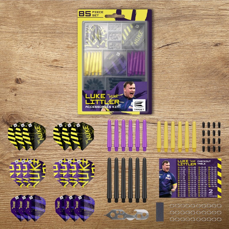 TARGET Darts Luke Littler Dart Accessories Set | The Nuke