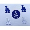 5pcs Embroidery Patch,LA Patch Los Angeles Iron on Patch Pack,