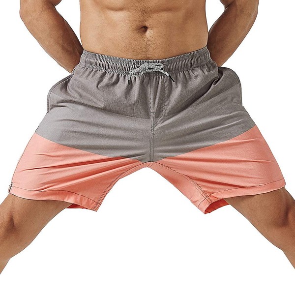 MaaMgic Mens Swimming Shorts Quick Dry 4 Way Stretch Swim