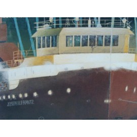 Jim Clary Joseph H. Frantz Great Lakes Freighter Print at Twin Ports Superior