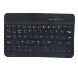 Slim Light Wireless Bluetooth Keyboard for Android IOS WIN Black