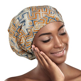 Alnorm Satin Cap for Black Women and Men, Luxury, Smooth and Soft