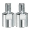 sourcing map 2pcs M14 Female to M10 Male Adapter Polisher